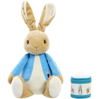 Câlins au coucher avec veilleuse et boîte musique Pierre Lapin